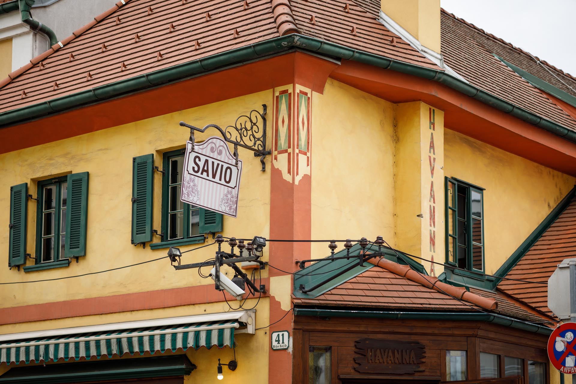 Café Savio von außen
